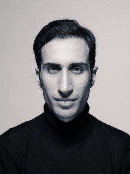 studio portrait of man 