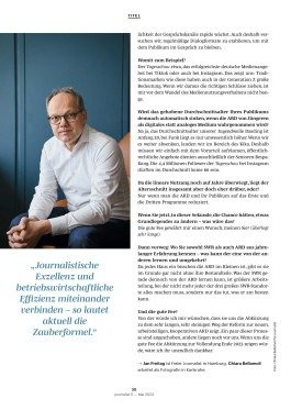 Journalist Magazin, Artikeln und Porträt von Kai Gniffke 